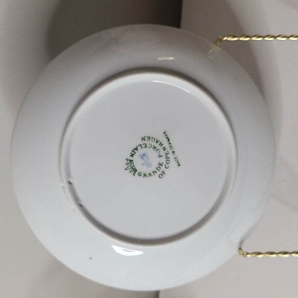 Julen 1976 Grande Porcelain Of Copenhagen Denmark Collector Plate 7.25” - Picture 2 of 2